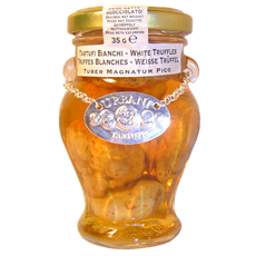Verrine de truffes blanches, 35g extra.