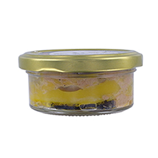 Foie gras de canard entier aux truffes 5% - 40g